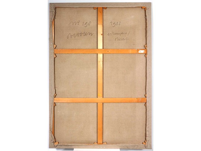 Jelis van dolderen - olie en tempera op doek - 200x140 cm - 1988 - afbeelding 4 van  14