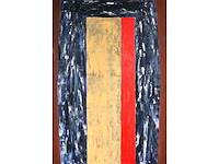 Jelis van dolderen - olie en tempera op doek - 200x140 cm - 1988