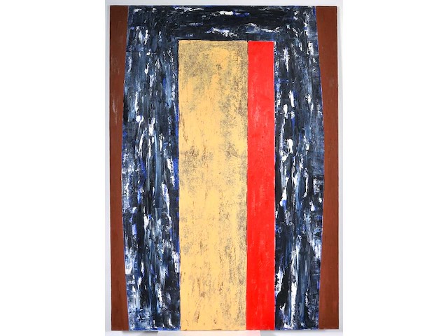 Jelis van dolderen - olie en tempera op doek - 200x140 cm - 1988 - afbeelding 7 van  14