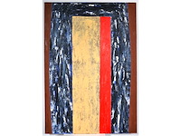 Jelis van dolderen - olie en tempera op doek - 200x140 cm - 1988 - afbeelding 7 van  14