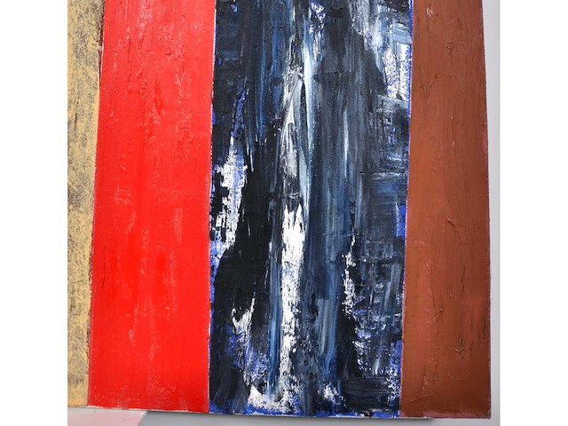 Jelis van dolderen - olie en tempera op doek - 200x140 cm - 1988 - afbeelding 9 van  14