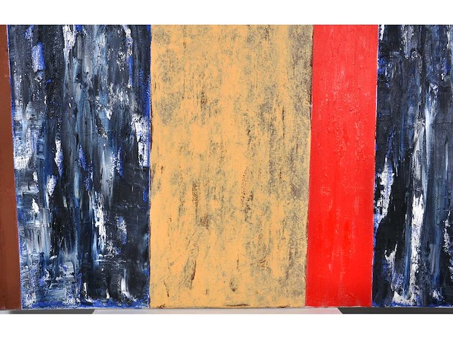 Jelis van dolderen - olie en tempera op doek - 200x140 cm - 1988 - afbeelding 11 van  14