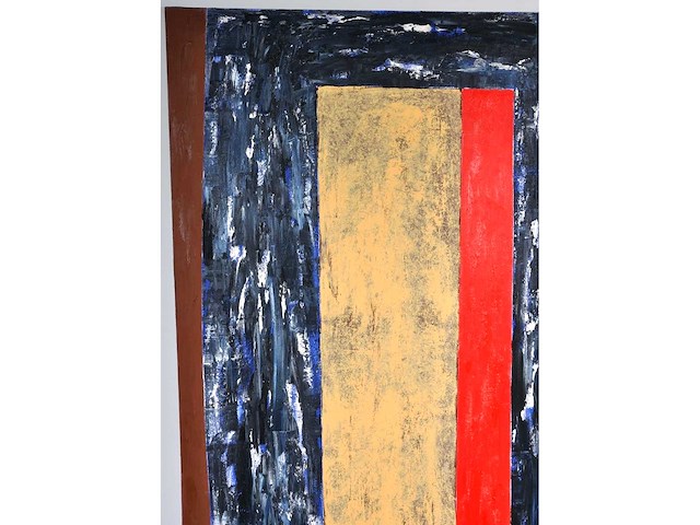 Jelis van dolderen - olie en tempera op doek - 200x140 cm - 1988 - afbeelding 12 van  14