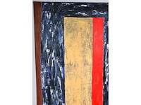 Jelis van dolderen - olie en tempera op doek - 200x140 cm - 1988 - afbeelding 12 van  14