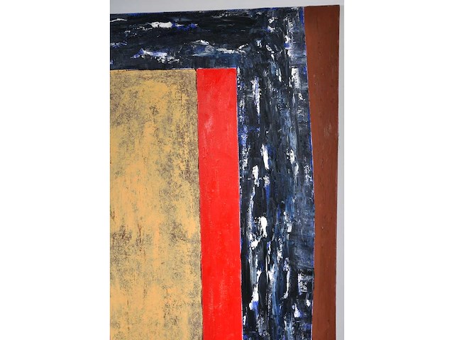 Jelis van dolderen - olie en tempera op doek - 200x140 cm - 1988 - afbeelding 13 van  14