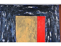 Jelis van dolderen - olie en tempera op doek - 200x140 cm - 1988 - afbeelding 14 van  14
