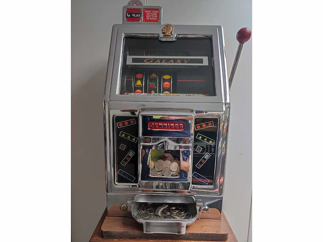 Jennings - 1966 - galaxy - slotmachine - afbeelding 7 van  16
