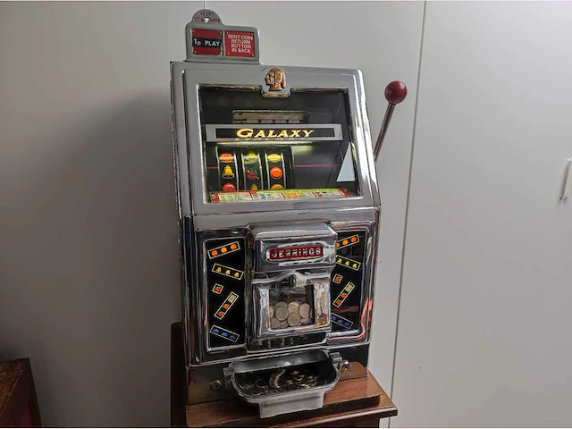 Jennings - 1966 - galaxy - slotmachine - afbeelding 1 van  16