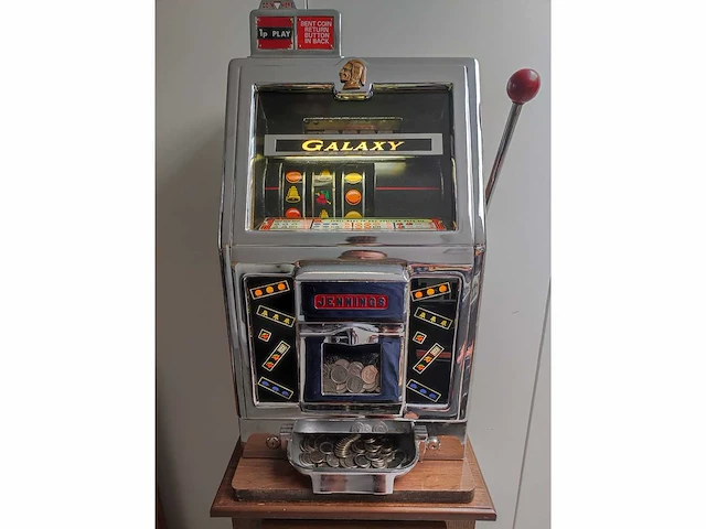Jennings - 1966 - galaxy - slotmachine - afbeelding 15 van  16