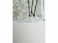 Jeroen sparla - i am touched - kleurenzeefdruk - afbeelding 5 van  7
