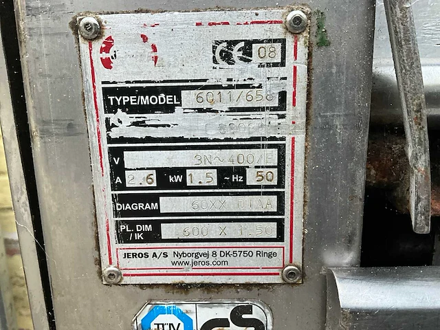 Jeros 6011 platenpoetsmachine - afbeelding 2 van  4