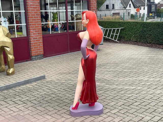 Jessica rabbit lifesize h170cm - afbeelding 3 van  3