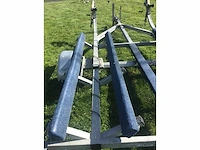 Jetski jetloader dubbele aanhanger - afbeelding 4 van  7