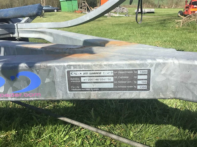 Jetski jetloader dubbele aanhanger - afbeelding 5 van  7