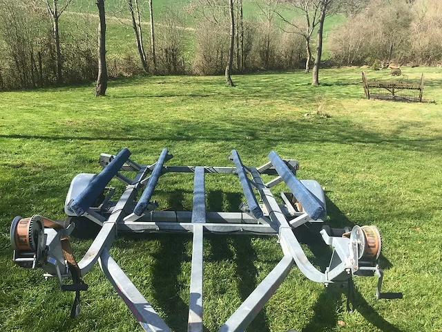 Jetski jetloader dubbele aanhanger - afbeelding 7 van  7