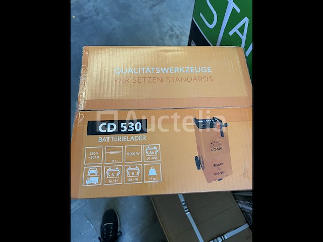 Jettool cd530 acculader 12/24v 16a 9500w - afbeelding 3 van  3