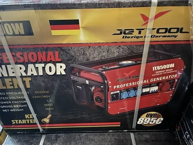Jettool jt8500w stroomgenerator 4 takt - afbeelding 2 van  4