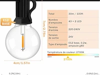 Jeymorkey lichtsnoer (30m) - afbeelding 3 van  5