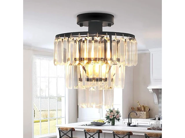 Jhlbyl moderne kristallen plafondlamp - afbeelding 1 van  4
