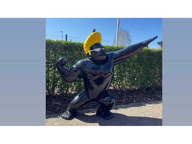 Jhonny monkey h120cm x l140cm black - afbeelding 1 van  1