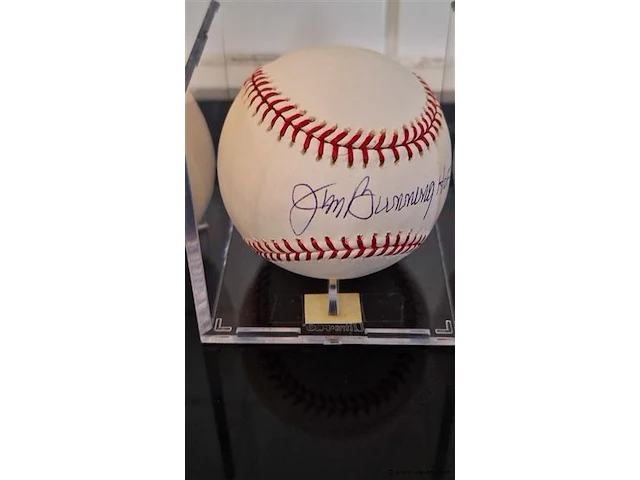 Jim bunning gesigneerde bal - afbeelding 1 van  8