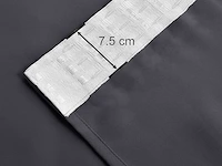 Jiuzhen verduisteringsgordijnen donkergrijs 260*140 - afbeelding 2 van  3