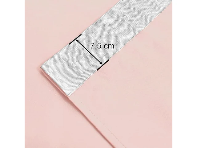 Jiuzhen verduisteringsgordijnen pink - afbeelding 2 van  3