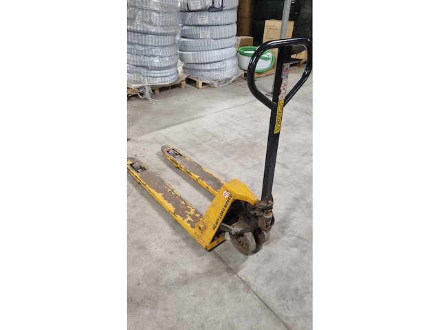 Jj hpt25 hand hydraulische palletwagen - afbeelding 1 van  3