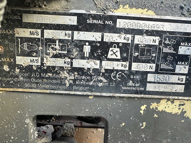 Jlg - 2005 - 1930e - schaarlift - afbeelding 18 van  26