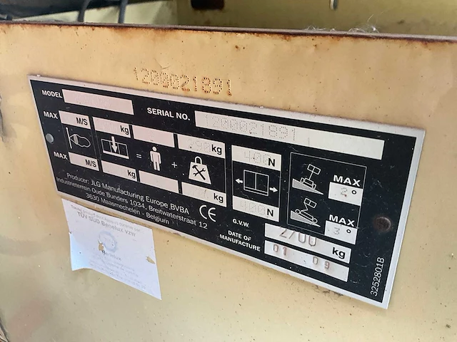 Jlg schaarhoogwerker (3x) - electrisch - afbeelding 3 van  13