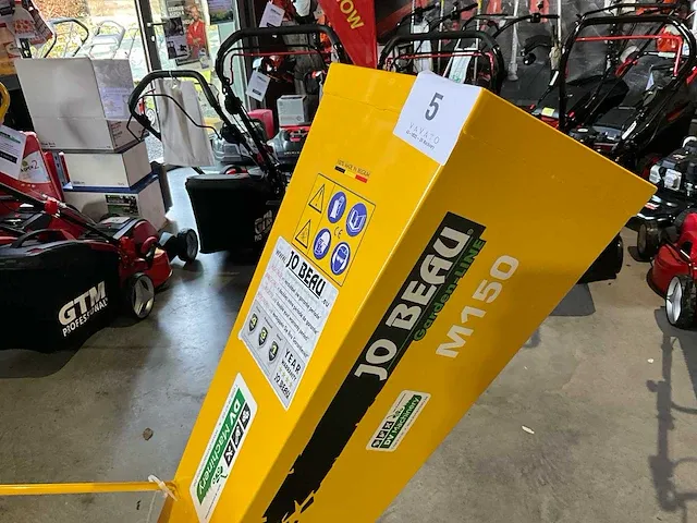Jo beau m150 tuinhakselaar - afbeelding 3 van  5