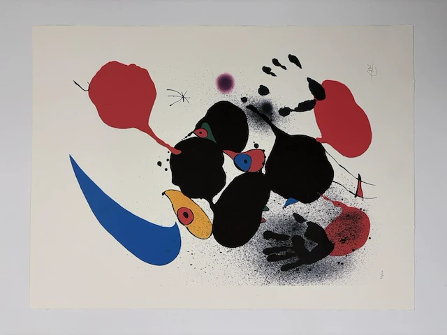 Joan miro - gelimiteerde editie - afbeelding 1 van  1