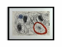 Joan miro - lithografie 1972 - afbeelding 1 van  1