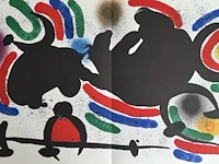 Joan miro - originele lithografie 1972 - afbeelding 1 van  1