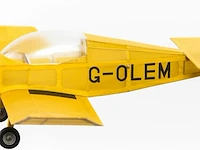 Jodel d-18 compleet vintage modelvliegtuig. - afbeelding 1 van  3