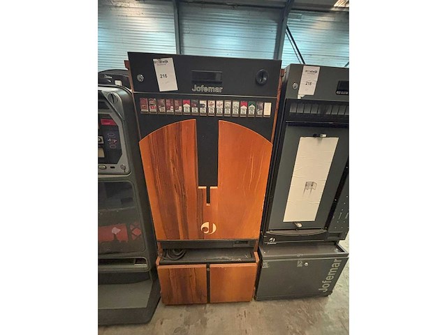 Jofemar - sigaretten - verkoopautomaat - afbeelding 3 van  5