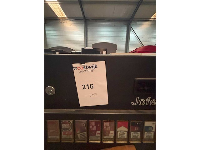 Jofemar - sigaretten - verkoopautomaat - afbeelding 5 van  5