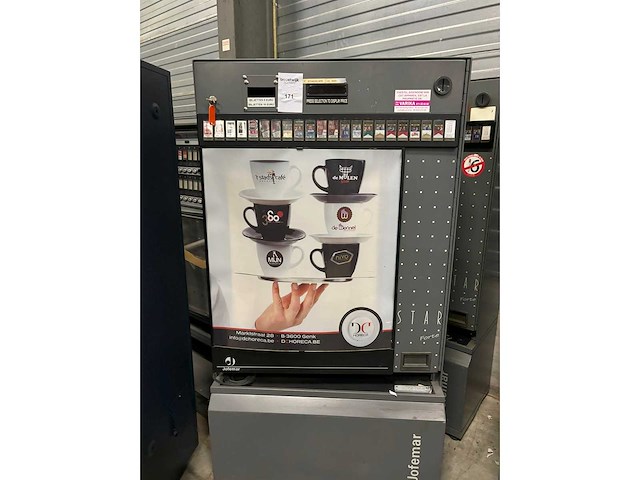 Jofemar - ster 21 - sigaretten - automat - afbeelding 3 van  6