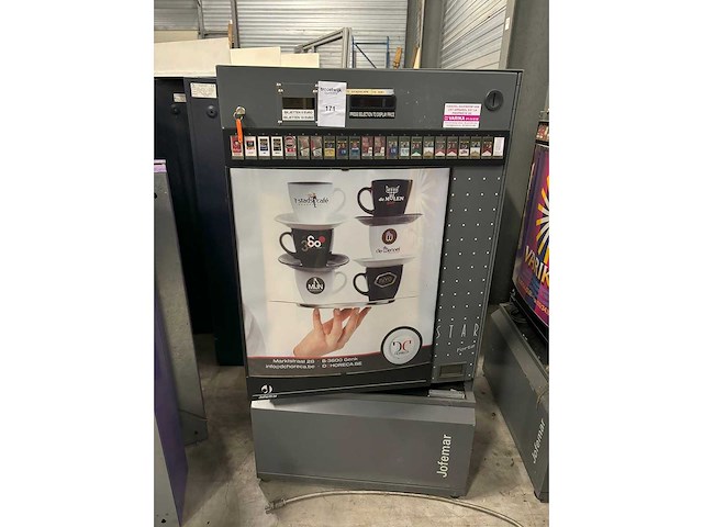 Jofemar - ster 21 - sigaretten - automat - afbeelding 6 van  6