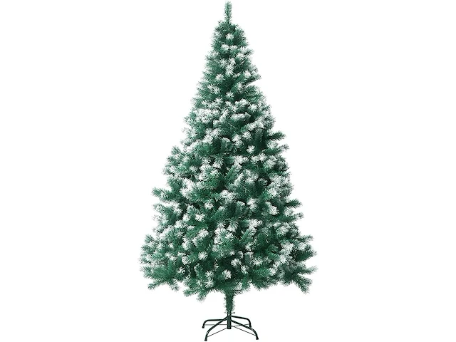 Jofony gevlokte kerstboom (180 x 79 cm) - afbeelding 1 van  5