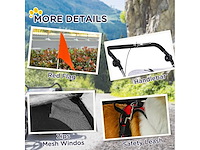 Jogger trailer hondenfiets voorwiel draaibaar - afbeelding 5 van  6