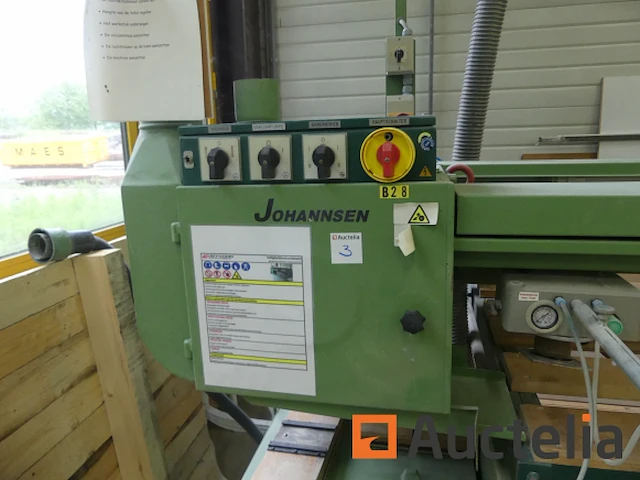 Johannsen t96/pneuma breedbandschuurmachine - afbeelding 8 van  15