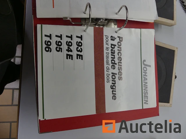 Johannsen t96/pneuma breedbandschuurmachine - afbeelding 15 van  15