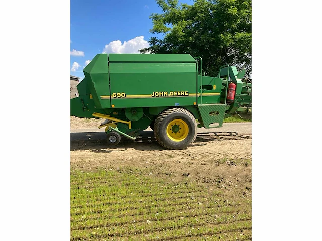John deere - 1996 - 690 - balenpers - afbeelding 1 van  20