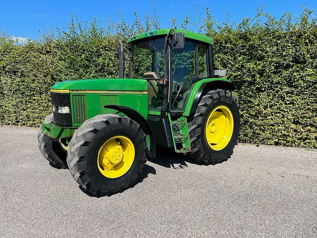 John deere - 6600 - vierwielaangedreven landbouwtractor - 1994 - afbeelding 1 van  18