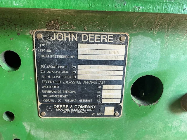 John deere - 6910 as - vierwielaangedreven landbouwtractor - afbeelding 2 van  77