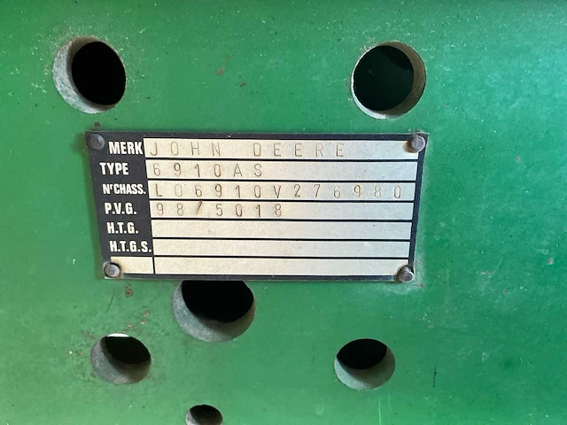 John deere - 6910 as - vierwielaangedreven landbouwtractor - afbeelding 77 van  77