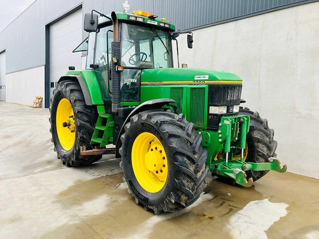 John deere - 7700 - 4-wheel drive tractor - 1996 - afbeelding 1 van  20