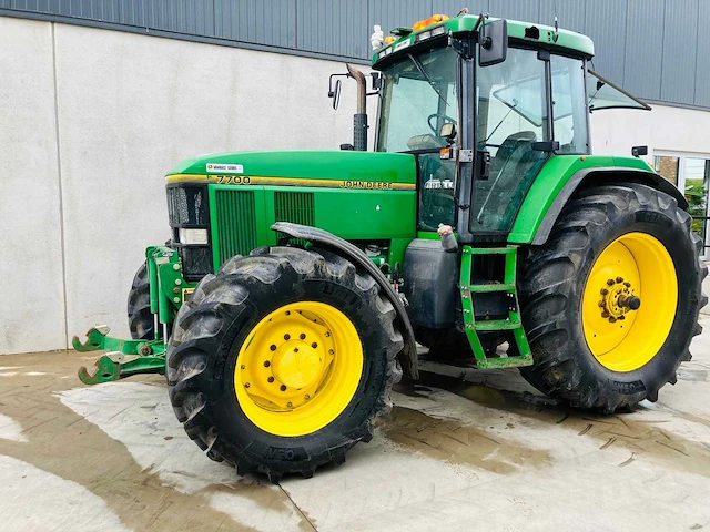John deere - 7700 - 4-wheel drive tractor - 1996 - afbeelding 15 van  20