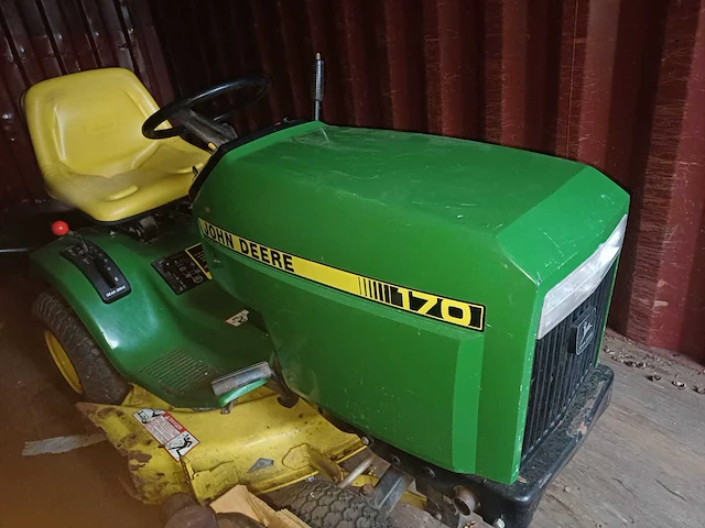 John deere 170 zitmaaier - afbeelding 6 van  9